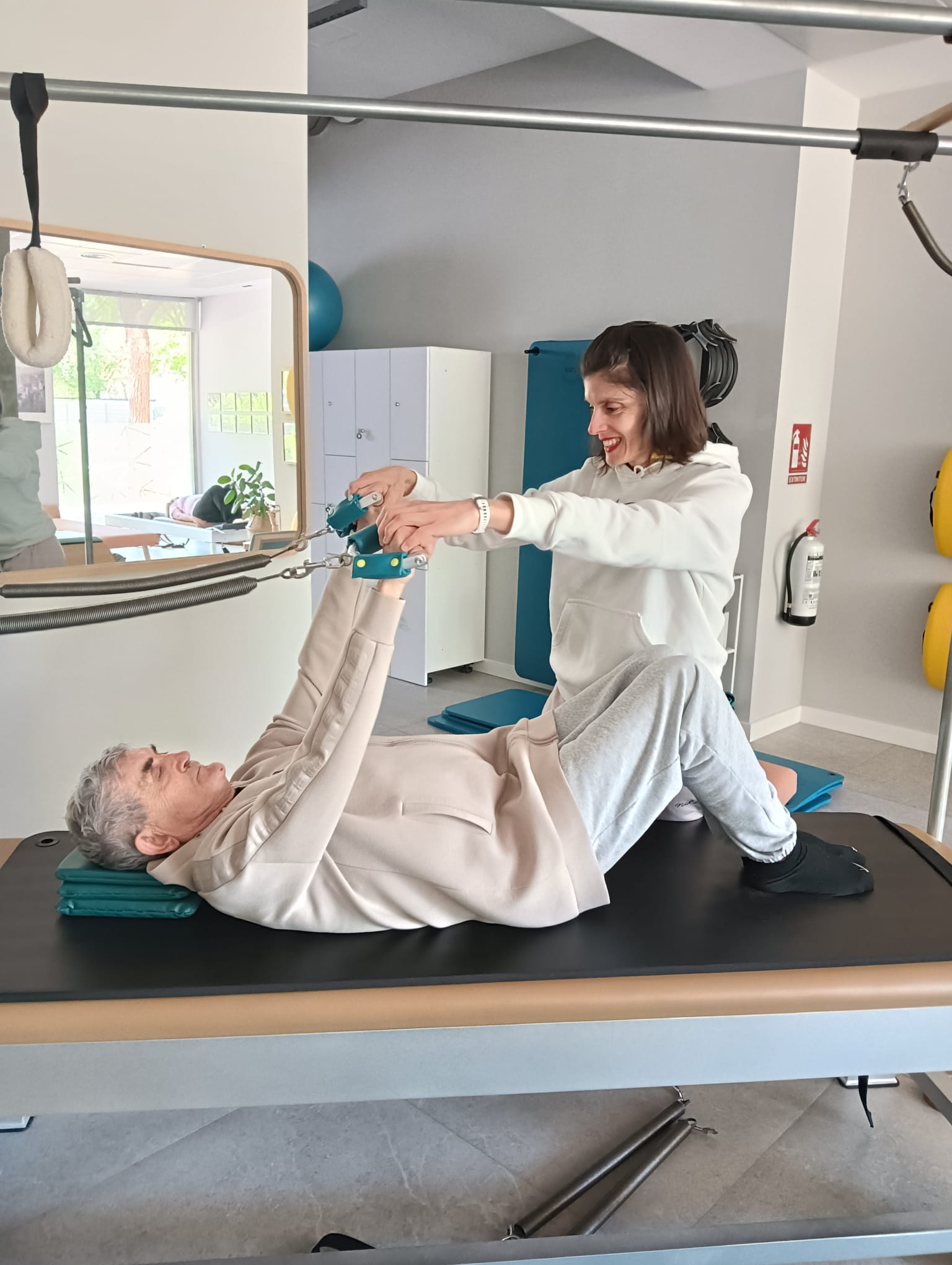 Clase en True Pilates Zaragoza